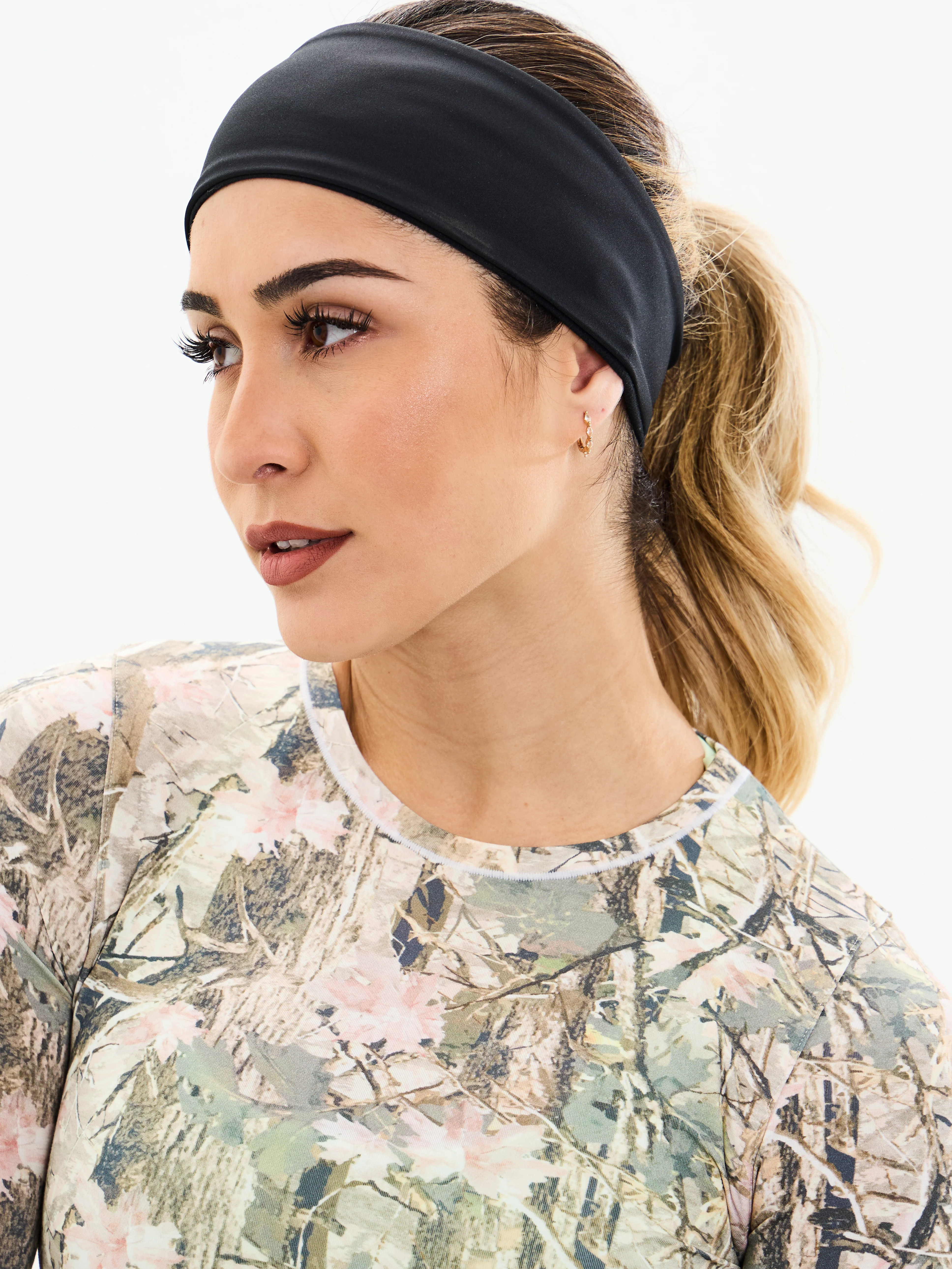 Colorado Fleece Headband - Onyx Black