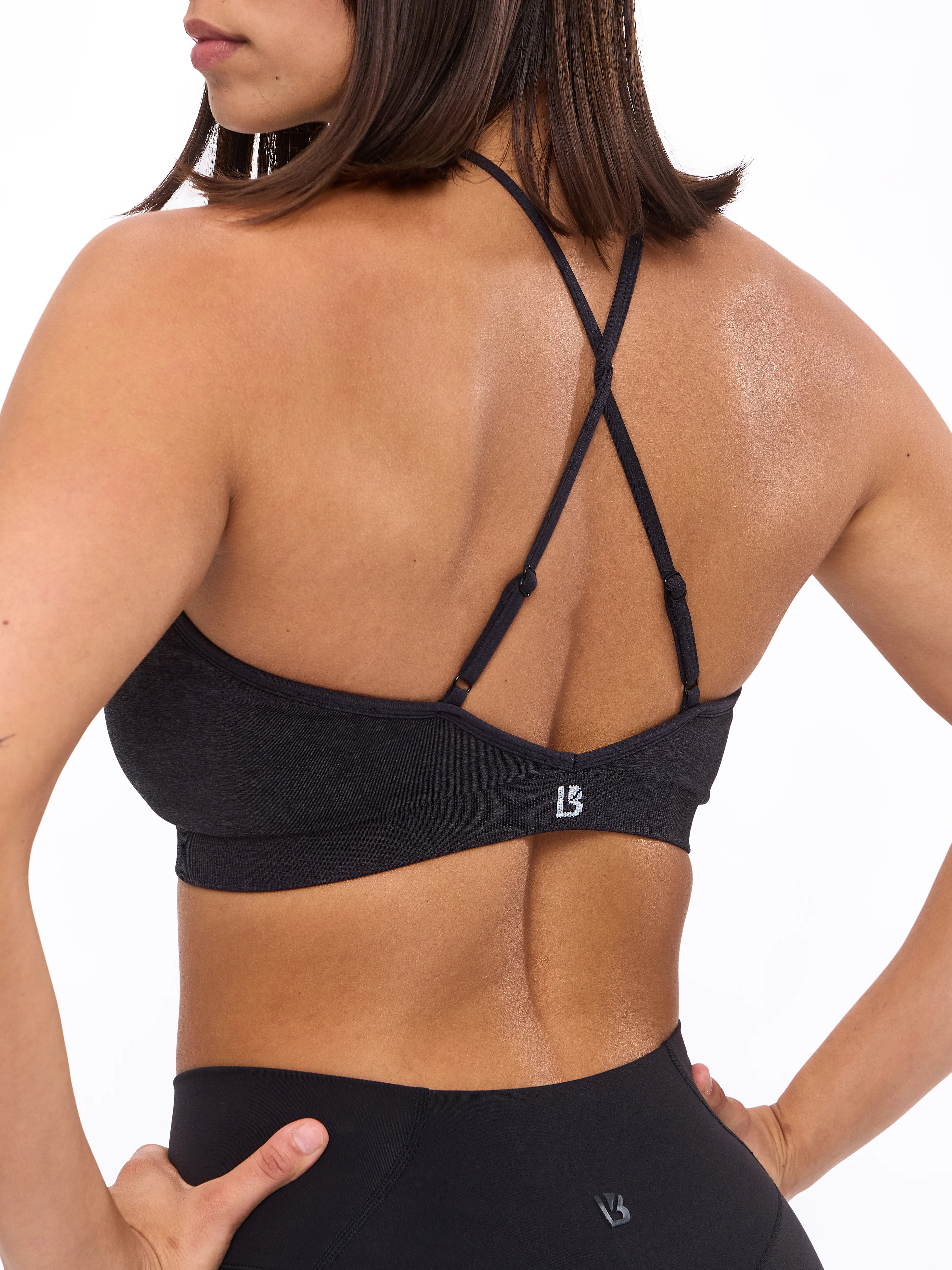 Wonder Seamless Sports Bra - Black - Image 4